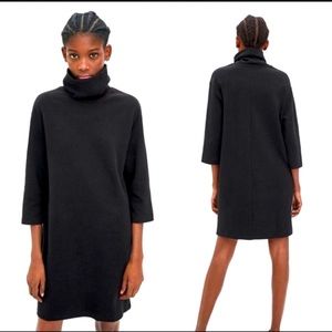 Zara TRF Turtleneck Dress